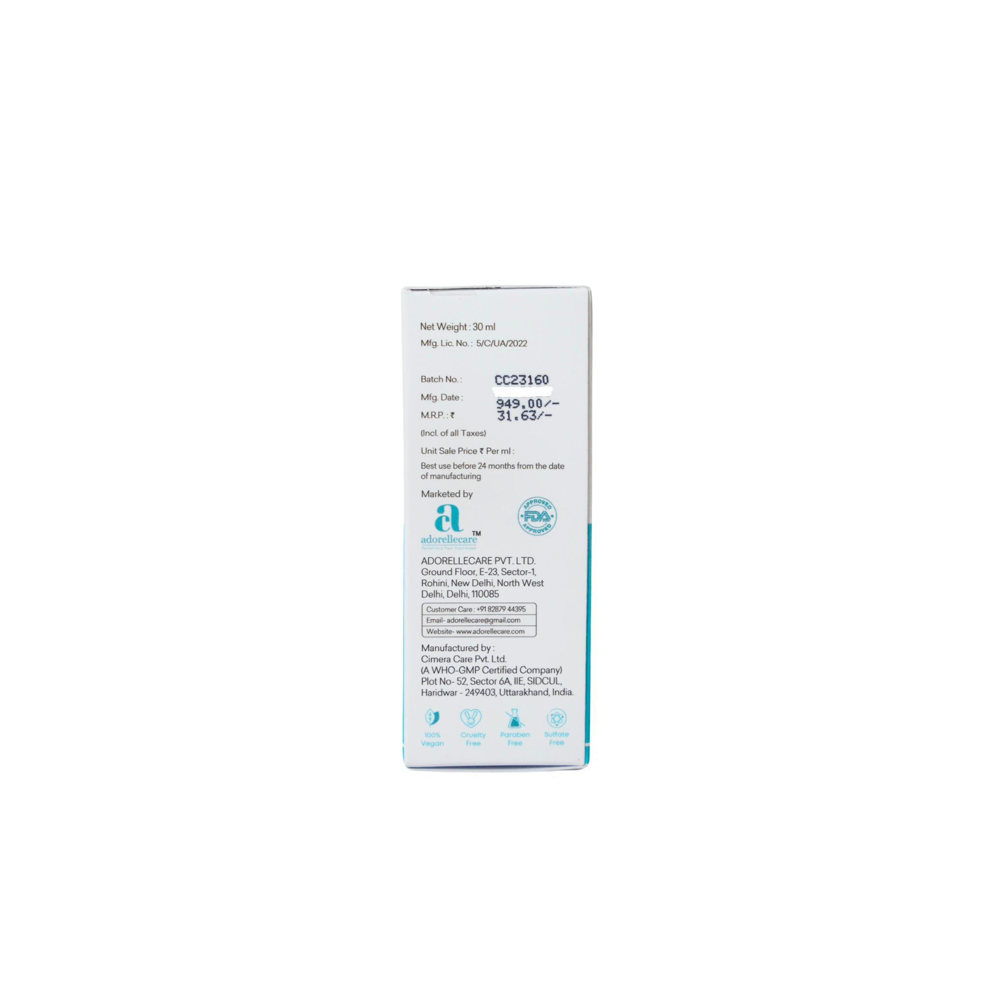 NOXELIXIR Night repair serum | 30ML