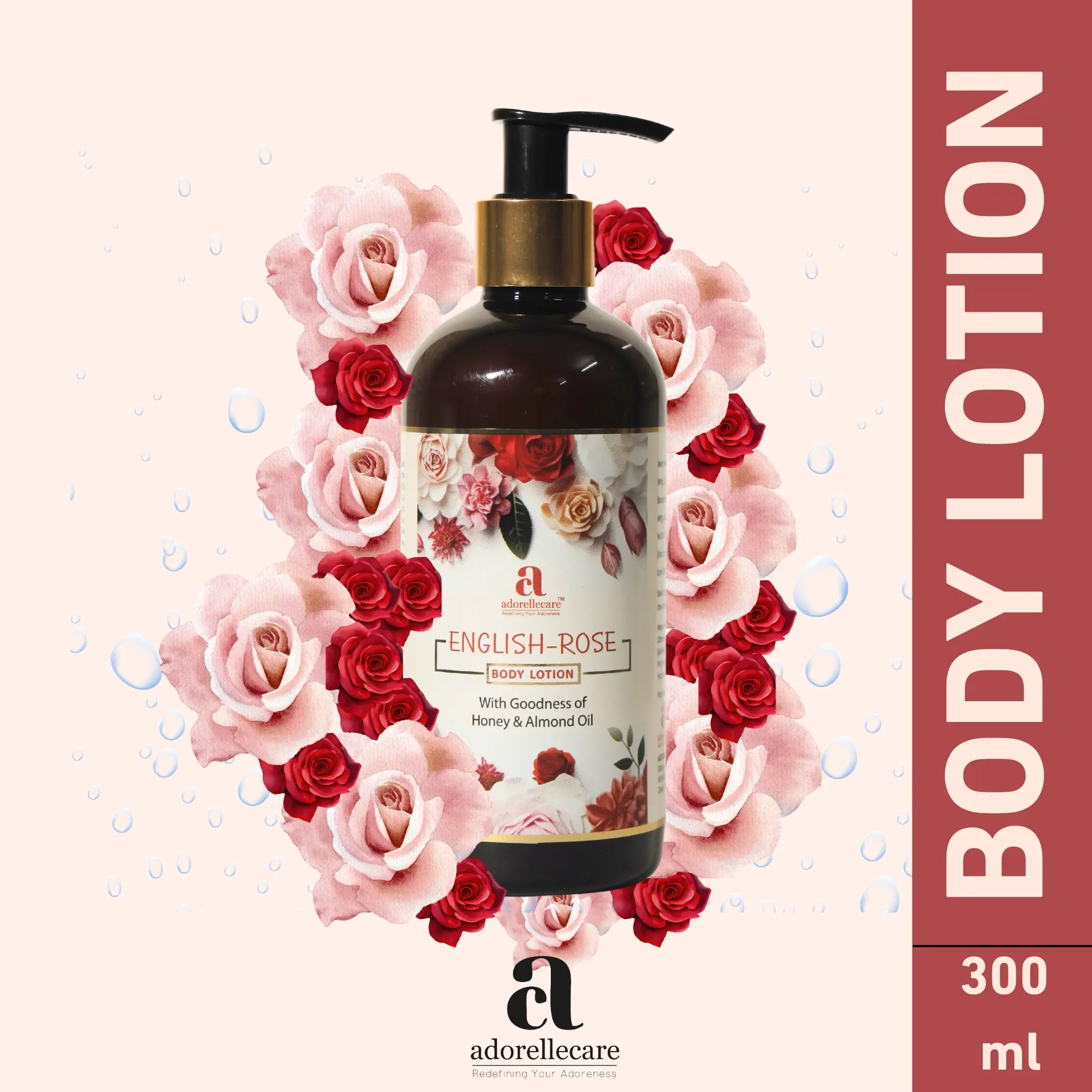 English Rose Body Lotion | 300 ML Product vendor