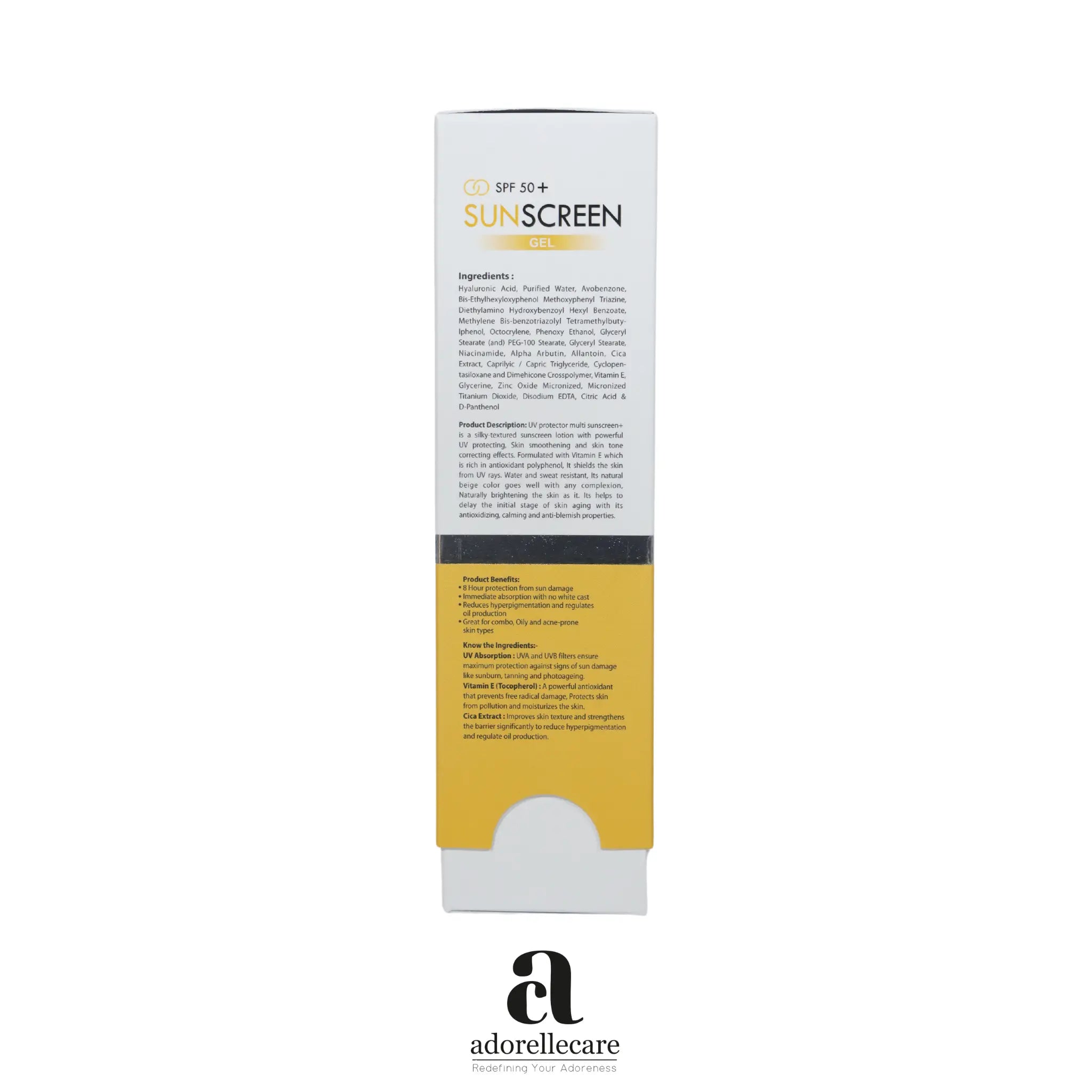 1% Hyaluronic acid Sunscreen Gel Product vendor