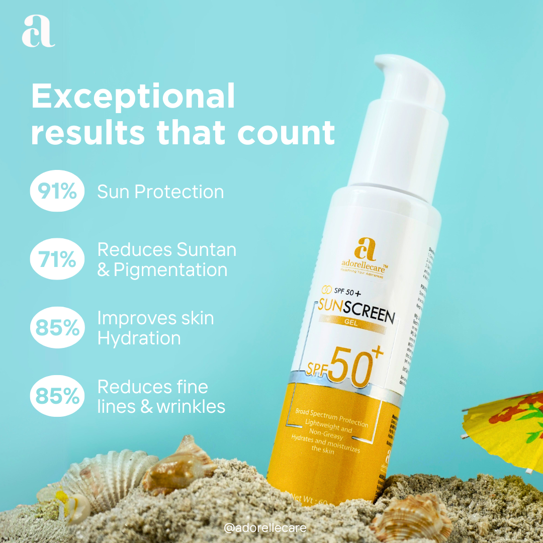 1% Hyaluronic acid Sunscreen Gel | 60gms