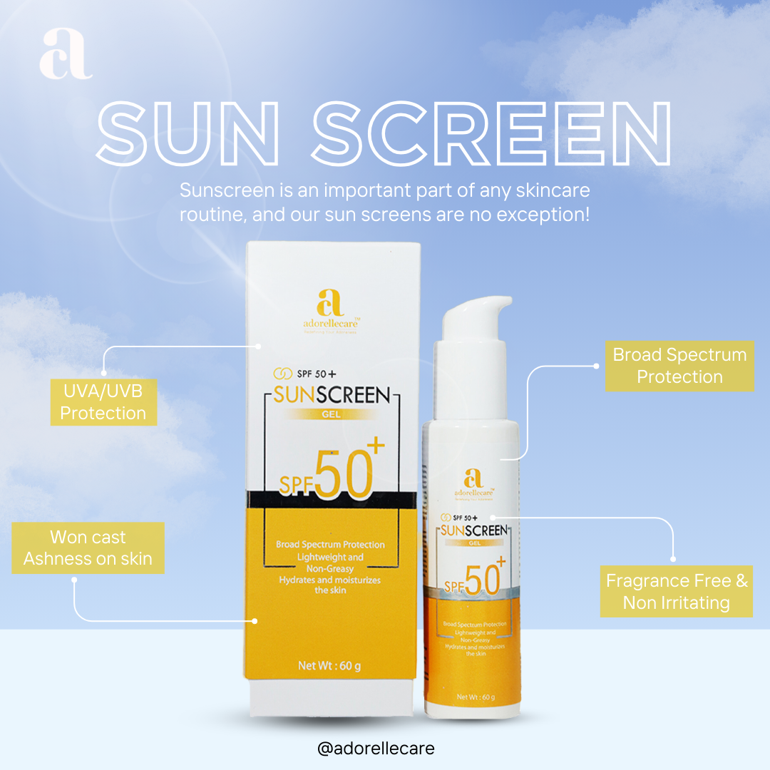 1% Hyaluronic acid Sunscreen Gel | 60gms